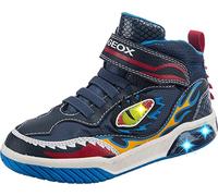 Geox J Inek Boy A, Sneakers Bambini e ragazzi, Blu (Navy/Lt Blue C0693), 25 EU