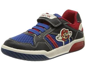 Geox J Inek Boy B, Sneakers Bambini e ragazzi, Blu (Navy/Royal), 24 EU