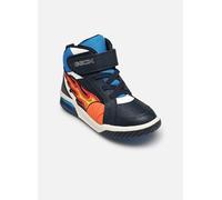Scarpe da ginnastica alte traspiranti con LED, INEK Blu 34