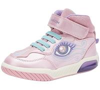 Geox J Inek Girl, Scarpe da Ginnastica, Pink Lilac, 35 EU