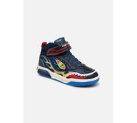 Geox J Inek Boy A, Sneakers Bambini e ragazzi, Blu (Navy/Lt Blue C0693), 32 EU