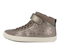 Geox J KALISPERA GIRL, Sneakers Bambine e ragazze, Grigio Smoke Grey, 27 EU