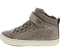 Geox J KALISPERA GIRL, Sneakers Bambine e ragazze, Grigio Smoke Grey, 30 EU