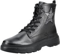 Geox J KIDDARTAH Girl A, Stivaletto, Black/Dk Silver, 31 EU