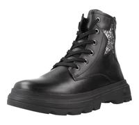 Geox J KIDDARTAH Girl A, Stivaletto, Black/Dk Silver, 35 EU