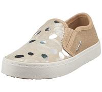 Geox J Kilwi Girl D, Sneakers Bambine e ragazze, Beige/Argento (Beige/Silver), 35 EU
