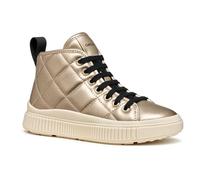 Geox J LAQUINNY Girl Sneaker, Platinum, 32 EU, Platino, 32 EU