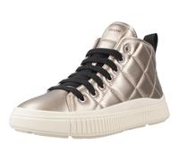 Geox J LAQUINNY Girl Sneaker, Platinum, 35 EU, Platino, 35 EU
