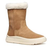 Geox J Laquinny Girl WPF, Stivali Alti al Ginocchio, Whisky, 33 EU