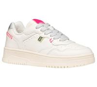 Geox J LESTRELLA Girl C Sneaker, LT Avorio/Argento, 38 EU