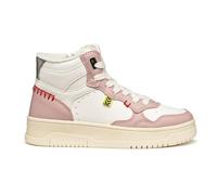 Geox J Lestrella Girl, Scarpe da Ginnastica, Rosa Bianca, 32 EU