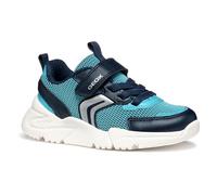 Geox J Loftus Boy B - Scarpe da Ginnastica Bambino, Sky/Navy,