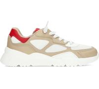 Geox J Loftus Boy E, Scarpe da Ginnastica, White/Beige, 36 EU