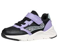 Geox J Loftus Girl A, Scarpe da Ginnastica, Nero, 35 EU