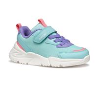Geox J Loftus Girl A - Scarpe da Ginnastica Bambina, Aqua/Lilac,