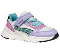 Geox J Loftus Girl A, Scarpe da Ginnastica, Lilac/Turquoise, 29 EU
