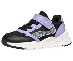 Geox J Loftus Girl A, Scarpe da Ginnastica, Nero, 37 EU