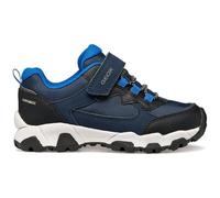 Geox J MAGNEETAR Boy B ABX Sneaker, Navy/Royal, 37 EU