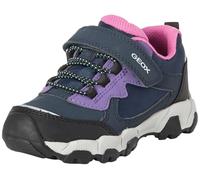 Geox J MAGNEETAR G. B ABX Sneaker, Navy/Violet, 36 EU, Navy Violet, 36 EU