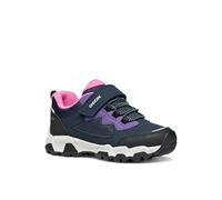 Geox J Magnetar G. B ABX, Scarpe da Ginnastica, Navy Violet, 24 EU