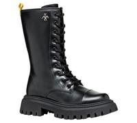Geox J MAQUINNENS Girl C, Stivale a metà Polpaccio, Black, 31 EU