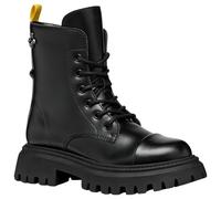 Geox J MAQUINNENS Girl J, Stivale Chelsea, Black, 37 EU