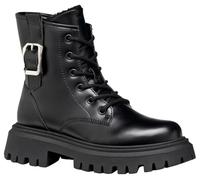 Geox J MAQUINNENS - Stivale da ragazza, nero, 36 EU, Nero, 36 EU