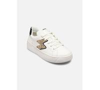 Geox J Mikiroshi Girl A, Scarpe da Ginnastica, Bianco Nero, 28 EU