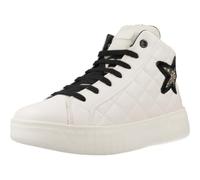 Geox J MIKIROSHI Girl A, Scarpe da Ginnastica, Bianco, 38 EU