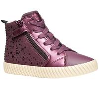 Geox J Mirroless Girl, Scarpe da Ginnastica, Prugna, 25 EU