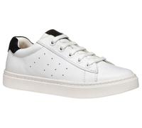 Geox J NASHIK Boy A, Scarpe da Ginnastica, White/Black, 32 EU