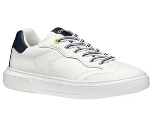 Geox J NETTUNO Boy A - Scarpe da Ginnastica Bambino, White/Navy,