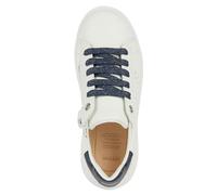 Geox J Nettuno Girl B, Scarpe da Ginnastica, White Dk Navy, 36 EU