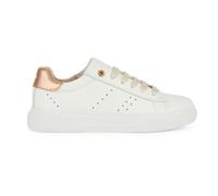 Geox J Nettuno Girl B, Scarpe da Ginnastica, White Lt Rose, 39 EU
