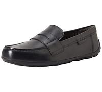Geox J New Fast Boy A, Mocassini, Nero (Black), 38 EU