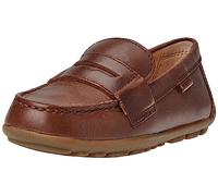 Geox J New Fast Boy A, Mocassini, caffè, 32 EU