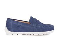 Geox J New Fast Boy A, Mocassini, Navy White, 41 EU