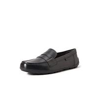 Geox J New Fast Boy A, Mocassini, Nero (Black), 27 EU