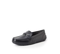 Geox J New Fast Boy C Mocassini Bambini e ragazzi, Nero, 31 EU