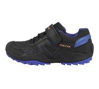 Geox J New Savage Boy B A, Scarpe da Ginnastica Basse Bambini e ragazzi, Black Royal, 25 EU