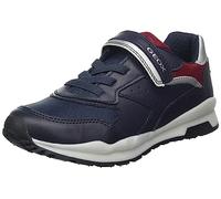 Geox J Pavel A, Sneakers Bambini e ragazzi, Blu Navy Dk Red, 32 EU