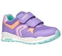 Geox J Pavel Girl A, Scarpe da Ginnastica, Lilac/Watersea, 25 EU