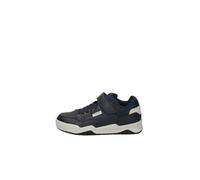 Geox Boy's J Perth E Sneaker, Navy Lt Grey, One Size