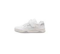 Geox J Perth Boy E, Scarpe da Ginnastica, White Lt Grey, 35 EU