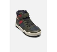 Geox J Perth Boy, Scarpe da Ginnastica, Military Navy, 32 EU