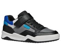 Geox J Perth Boy, Scarpe da Ginnastica, Grigio/Nero, 33 EU