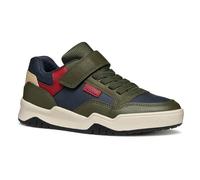 Geox J Perth Boy, Scarpe da Ginnastica, Military Navy, 34 EU