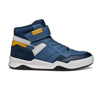 Geox J Perth Boy, Scarpe da Ginnastica, Avio Grey, 32 EU