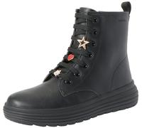 Geox J Phaolae Girl, Caviglia Barca, Schwarz, 32 EU