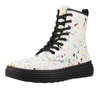 Geox J Phaolae Ragazza, Stivaletto Donna, Bianco Multicolore, 38 EU